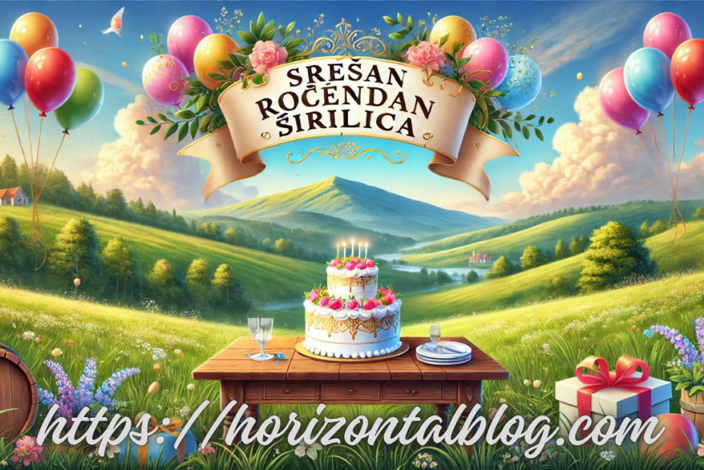 Srećan Rođendan Ćirilica