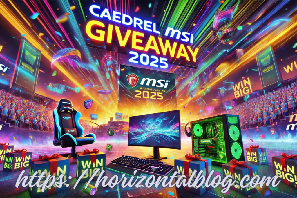 Caedrel MSI Giveaway