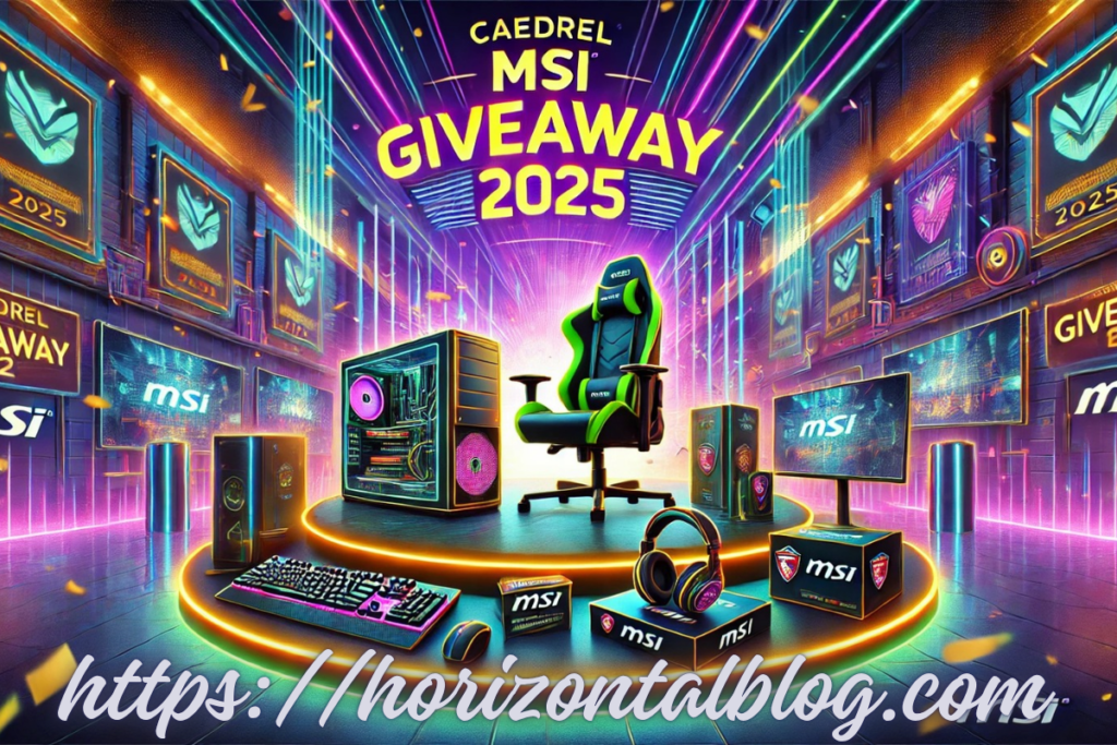 Caedrel MSI Giveaway